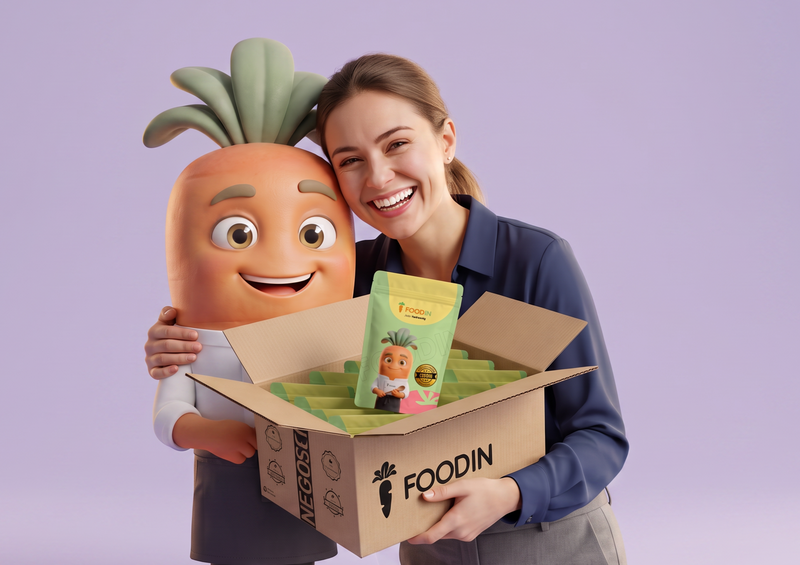 FOODIN Do Pracy - 10 gotowych posiłków na cały dzień pracy