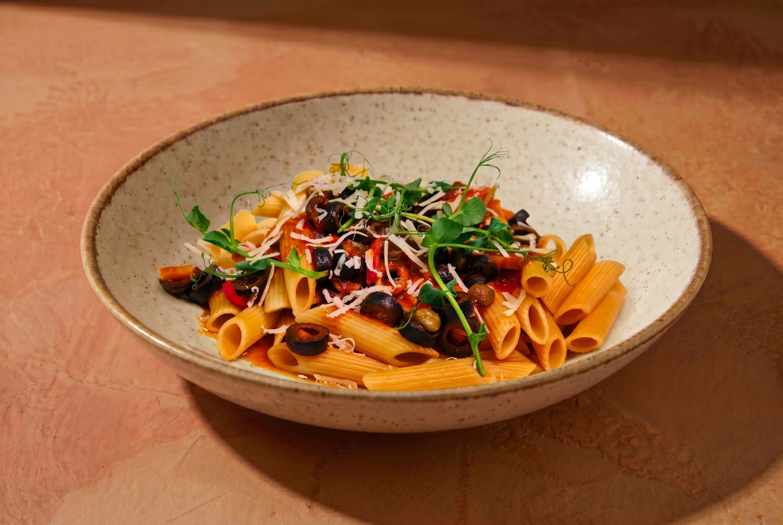 Penne arrabbiata