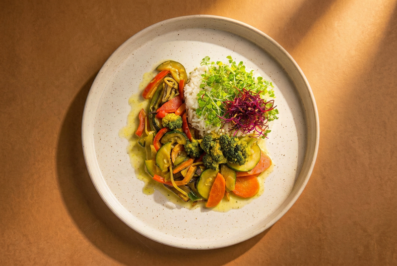 Warzywne curry tajskie