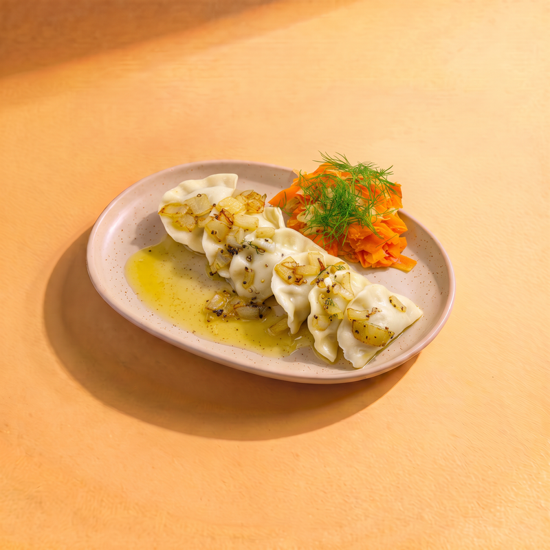 Pierogi z mięsem drobiowym