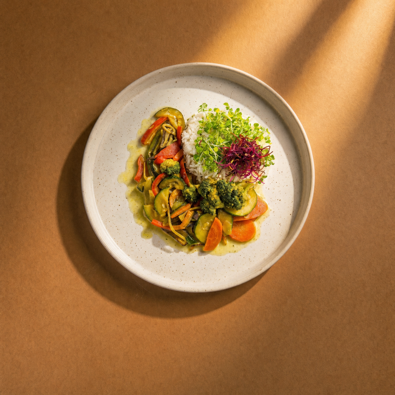 Warzywne curry tajskie - gotowe danie FOODIN