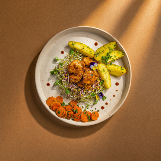 Indyk pieczony z ziemniakami i marchewką - gotowe danie FOODIN