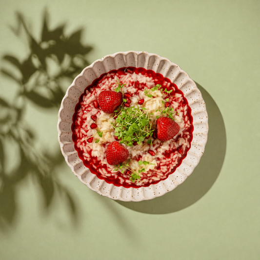 Ryż waniliowy z musem truskawkowym - gotowe danie FOODIN